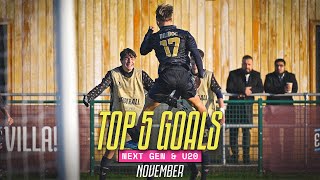 Top 5 November Goals | Next Gen & Under 20 Teams