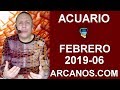 Video Horscopo Semanal ACUARIO  del 3 al 9 Febrero 2019 (Semana 2019-06) (Lectura del Tarot)