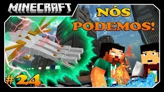 Minecraft A SÉRIE #24 É POSSÍVEL MATAR O THE KING!!