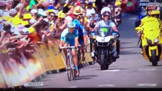 Dan Martin stage win Tour De France 07/07/2013