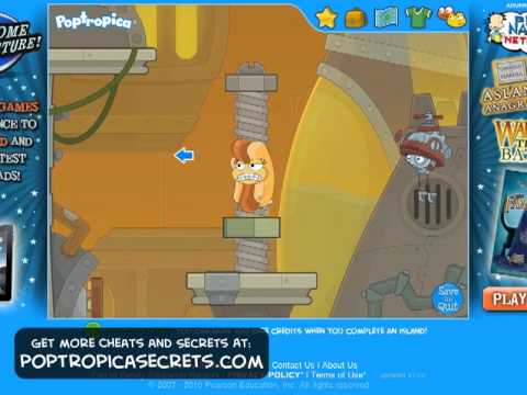 Poptropica Cheats for Steamworks Island Walkthrough Part 2 - YouTube