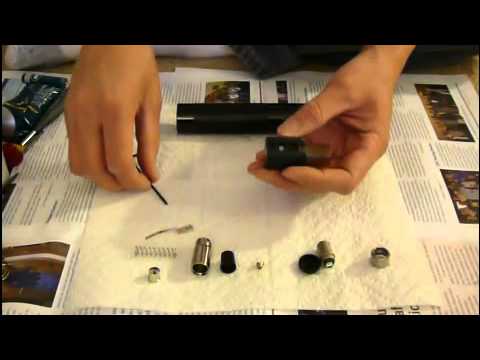 Maglite C-Cell Disassembly - YouTube