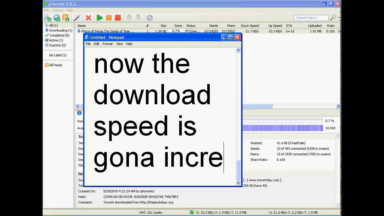 utorrent speed hack - YouTube