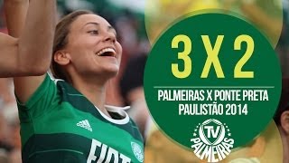 Gols da Arquibancada - Palmeiras 3 x 2 Ponte Preta - Campeonato Paulista 2014