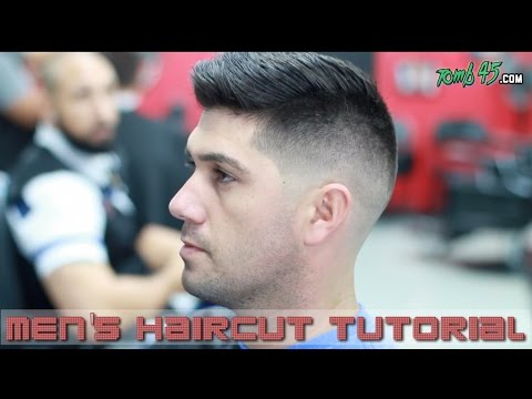 Fading & Styling Thick Hair Like Sergio Aguero! Barber Tutorial
