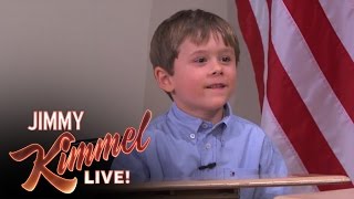 Five Year Old Presidential Expert Arden Hayes on Jimmy Kimmel Live