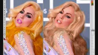 Lady Gaga goes NORMAL! Extreme Photoshop Makeover!