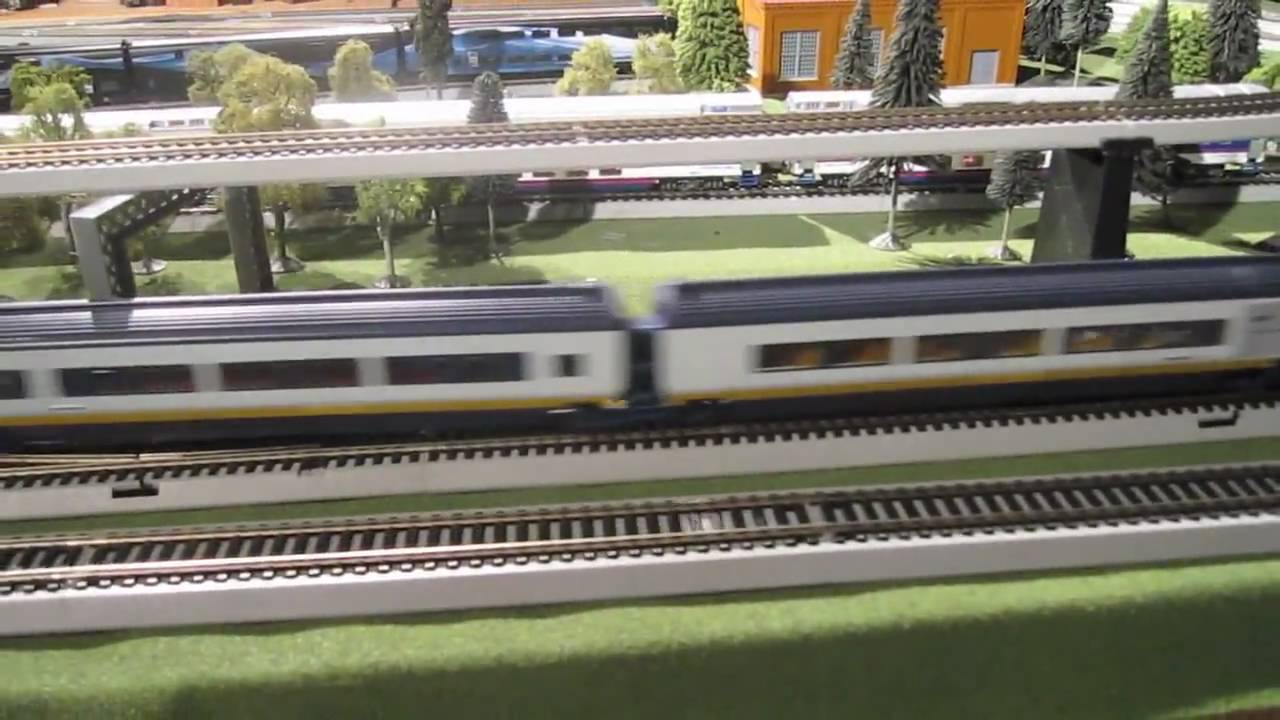 Hornby Eurostar Model Train Set (R2379A) - YouTube