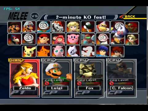 super smash bros melee rom hacks