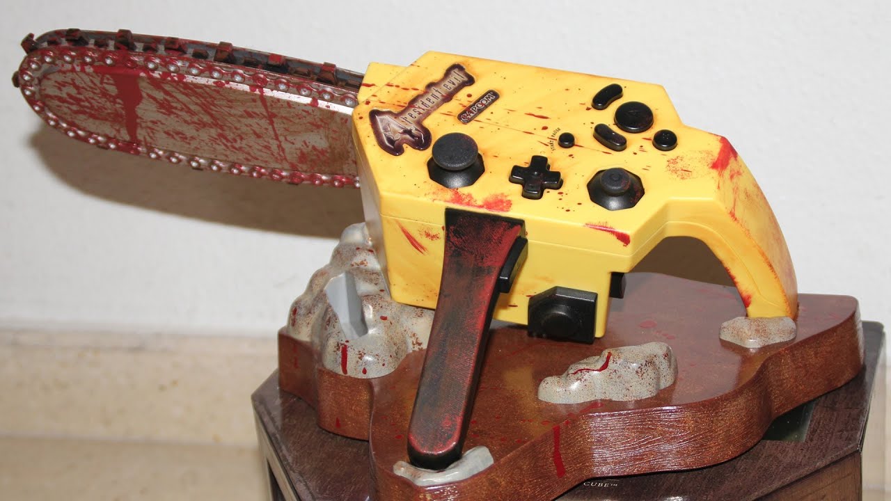 Resident Evil 4 Chainsaw Controller Nintendo GameCube YouTube