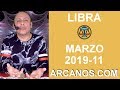 Video Horscopo Semanal LIBRA  del 10 al 16 Marzo 2019 (Semana 2019-11) (Lectura del Tarot)