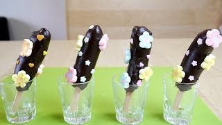 チョコモンキーバナナ Chocolate Seniorita Banana Marshmallow Deco 花 マシュマロ デコ