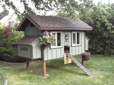 CleanCoops.com- Chicken Coop Tour - YouTube