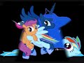 my little pony frenship is magic scootaloo and rainbow dash