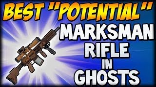 Call of Duty: GHOSTS Best "MARKSMAN RIFLE" Will Be? (Cod Ghosts Multiplayer Weapons)