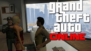 LA VISITA DE MI FUFU - GTA Online con Mangel y Rubius