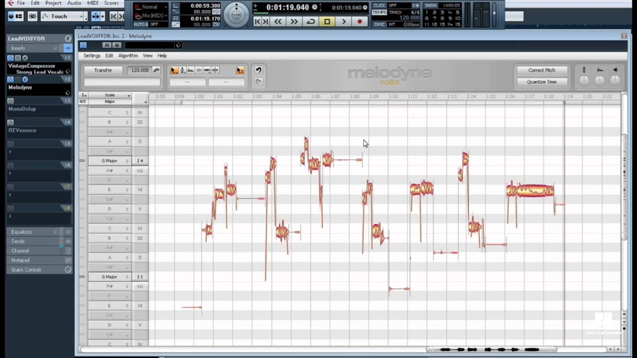 Pitch Correction Software: Transparent Pitch Correction with Melodyne ...