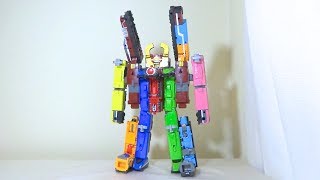 ついに1〜8全合体！！烈車戦隊トッキュウジャー 烈車合体 DX 超トッキュウオー レビュー  TQGer  "Cyou TQ-OH" review