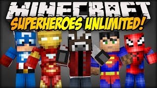 Minecraft Mod Showcase: ZOSTAŃ SUPERBOHATEREM! - SuperHeroes Unlimited