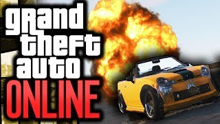 GTA 5: Online - Mini Cooper Challenge! - #1 - (GTA V Funny Moments)