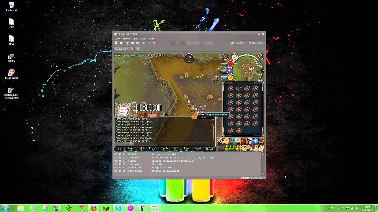 Runescape Epic Bot 2013 - YouTube