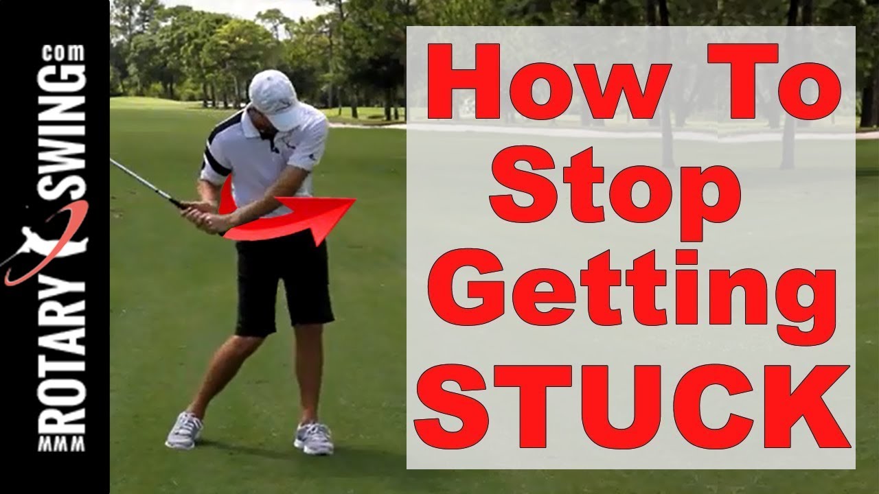Online Golf Lessons How to Stop Getting Stuck Part 1 YouTube