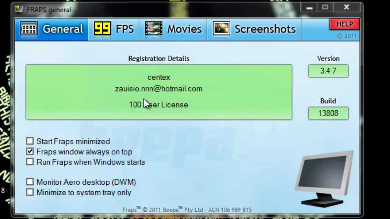 Fraps Vollversion Kostenlos