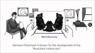 Hermann Rorschach Google Doodle