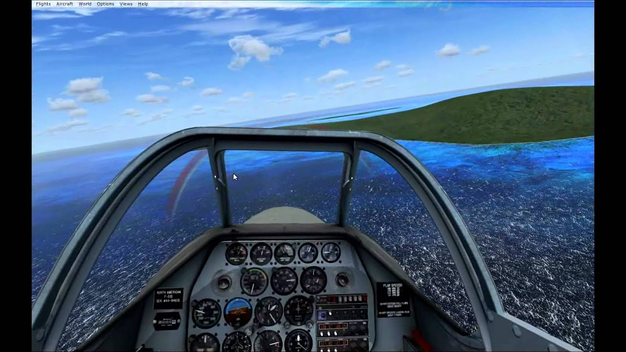 FSX REX Testing: Water - YouTube