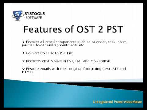 Exchange OST to PST Converter Tool Free Download