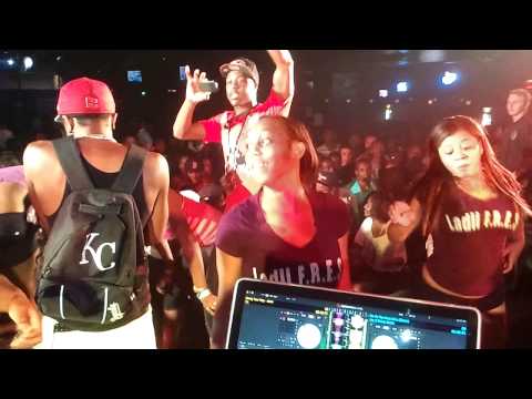 Kstylis Performing Hands Up Get Low - YouTube