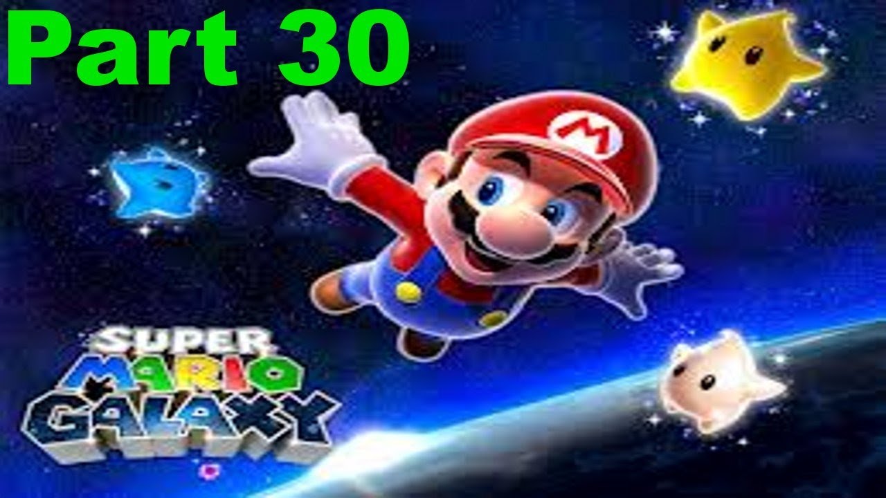 Super Mario Galaxy-Walkthrough Part 30-Freezeflame Galaxy - YouTube