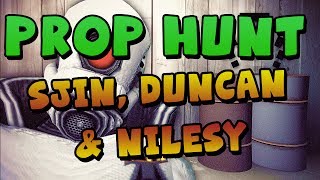 Garrys Mod Prop Hunt - Sjin, Duncan and Nilesy!