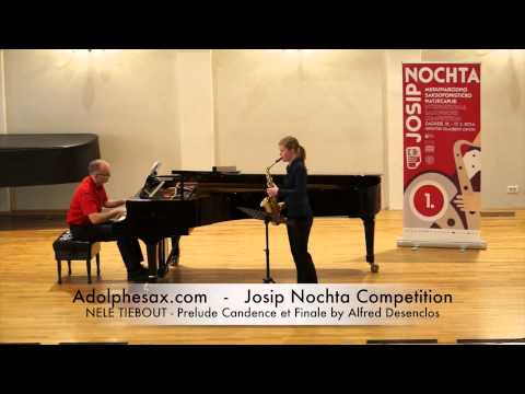 Josip Nochta Competition NELE TIEBOUT Prelude Candence et Finale by Alfred Desenclos