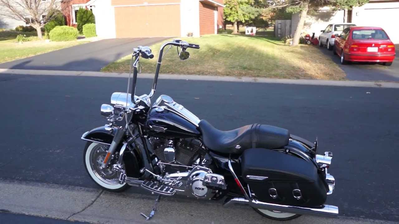 Harley Road King with Ape Hangers