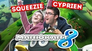 CYPRIEN VS SQUEEZIE ! - Mario Kart 8