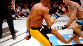 ANDERSON SILVA BREAKS LEG UFC 168 29/12/13