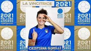 Cristiana Girelli | Vincitrice Pallone Azzurro 2021