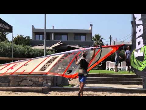 “Watersports in Loutsa beach, Athens” (video 2min24sec)
