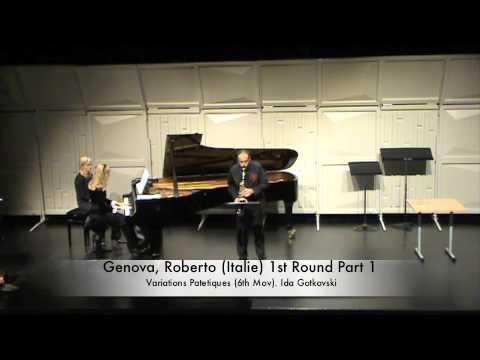 Genova, Roberto (Italie) 1st Round Part 1