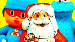 Claus Spiderman make Egg Surprise Santa Marvel Surprise  butter Thomas to how  preschool Kinder Toy