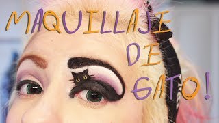 ➵ Maquillaje Para Halloween! ✞ Gato en un Ojo ☠