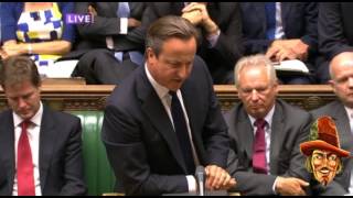 PMQs: Cameron v Miliband on Syria