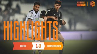 HIGHLIGHTS: CESENA 1-0 JUVENTUS NEXT GEN.  SERIE C