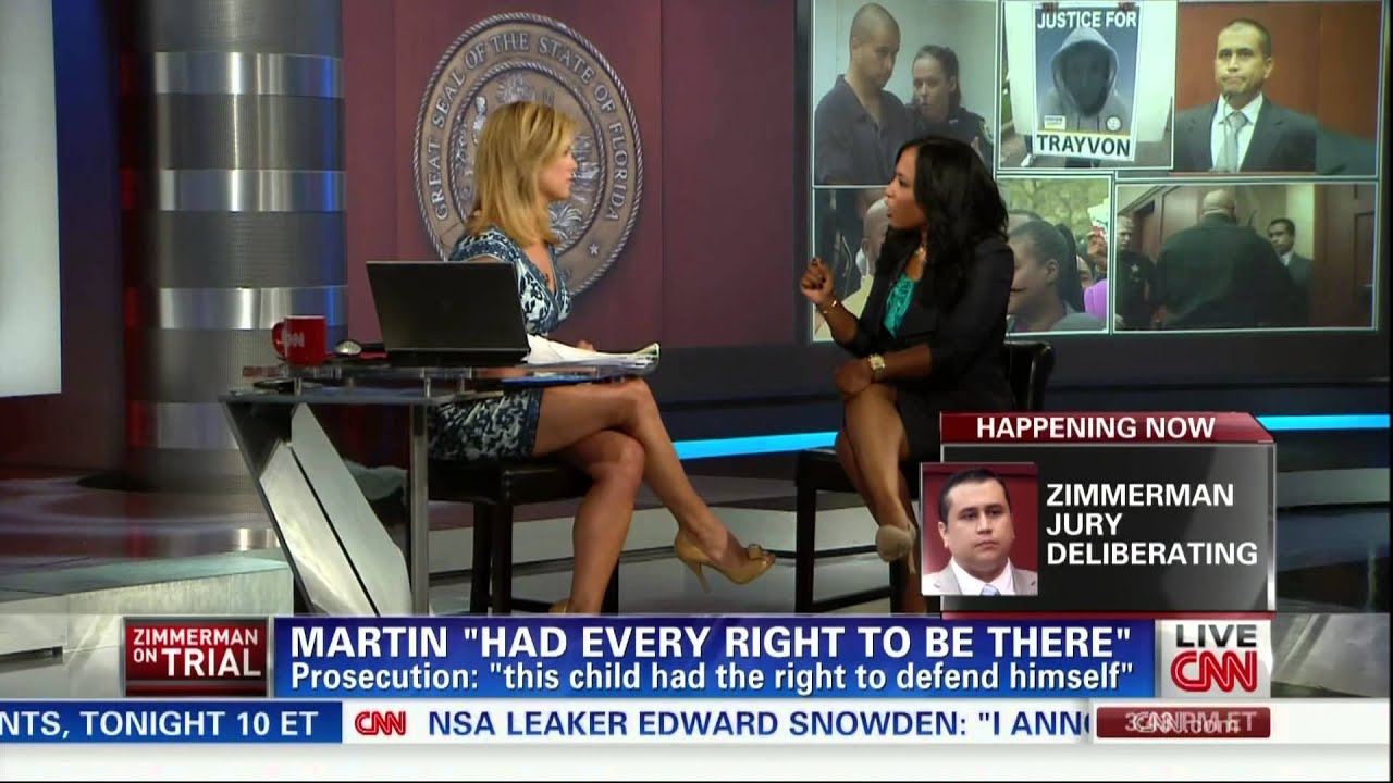 Brianna Keilar leg view (slow and no audio) - YouTube