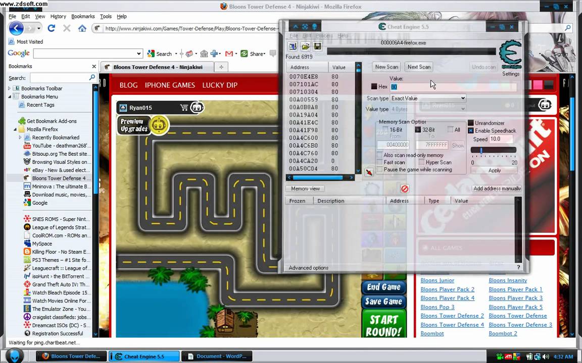 How To Hack BTD4 With Cheat Engine - YouTube