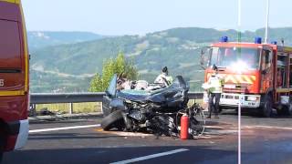 accident mortel A75 la Canourgue