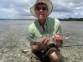 Pêche à la mouche en Guadeloupe.Combat avec un bonefish 2012.wmv