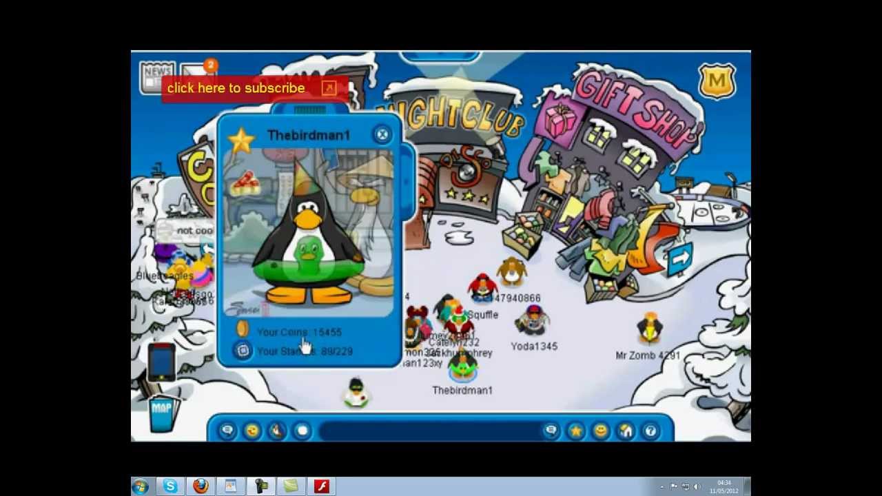 Club Penguin Money Maker Online No Download - YouTube