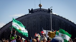 Las Marchas de la Dignidad se juntan en Atocha